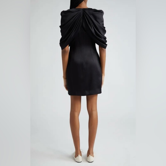 Stella McCartney NWT Draped Satin Minidress - Picture 2 of 7